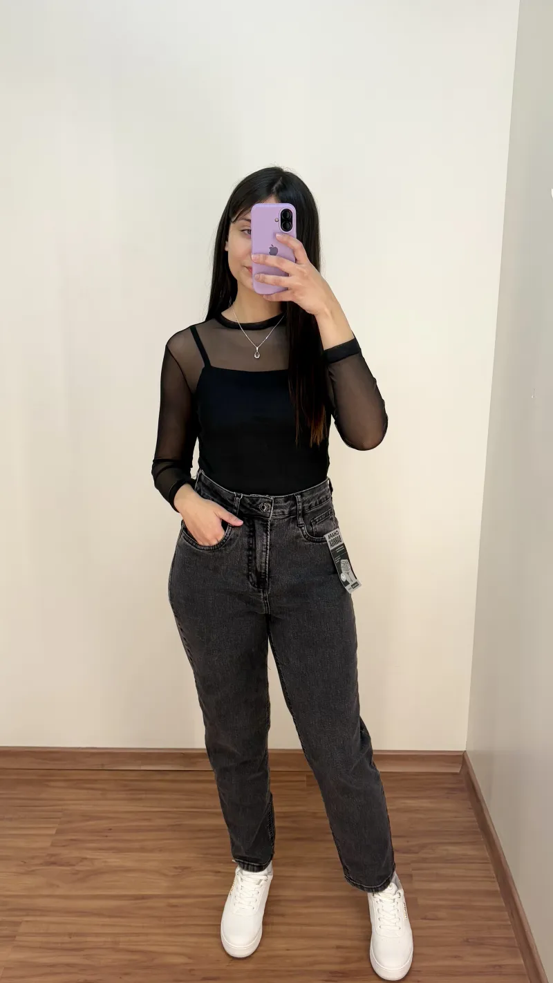 CALÇA FEMININO MOM R53