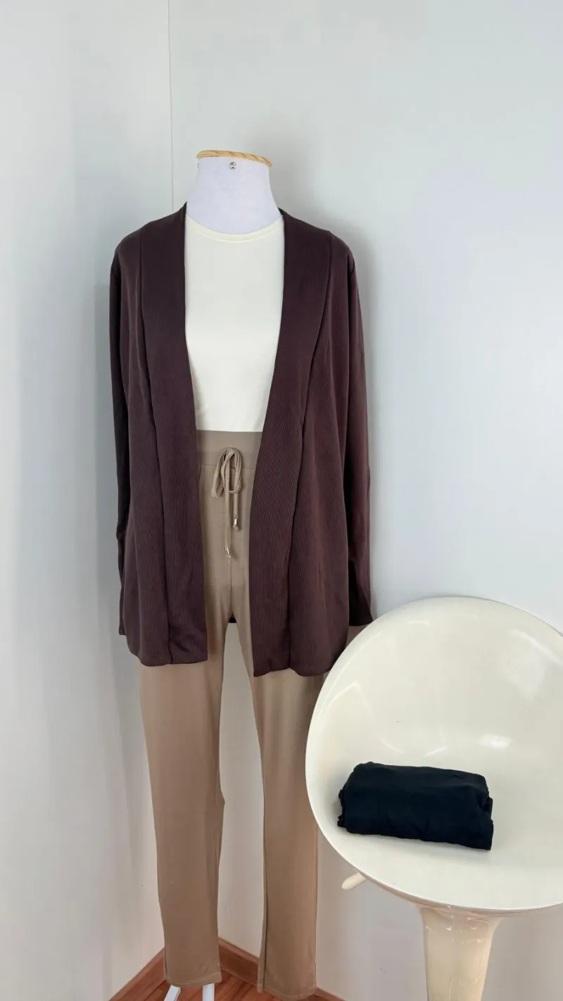 CARDIGAN FEMININO ABERTA R53