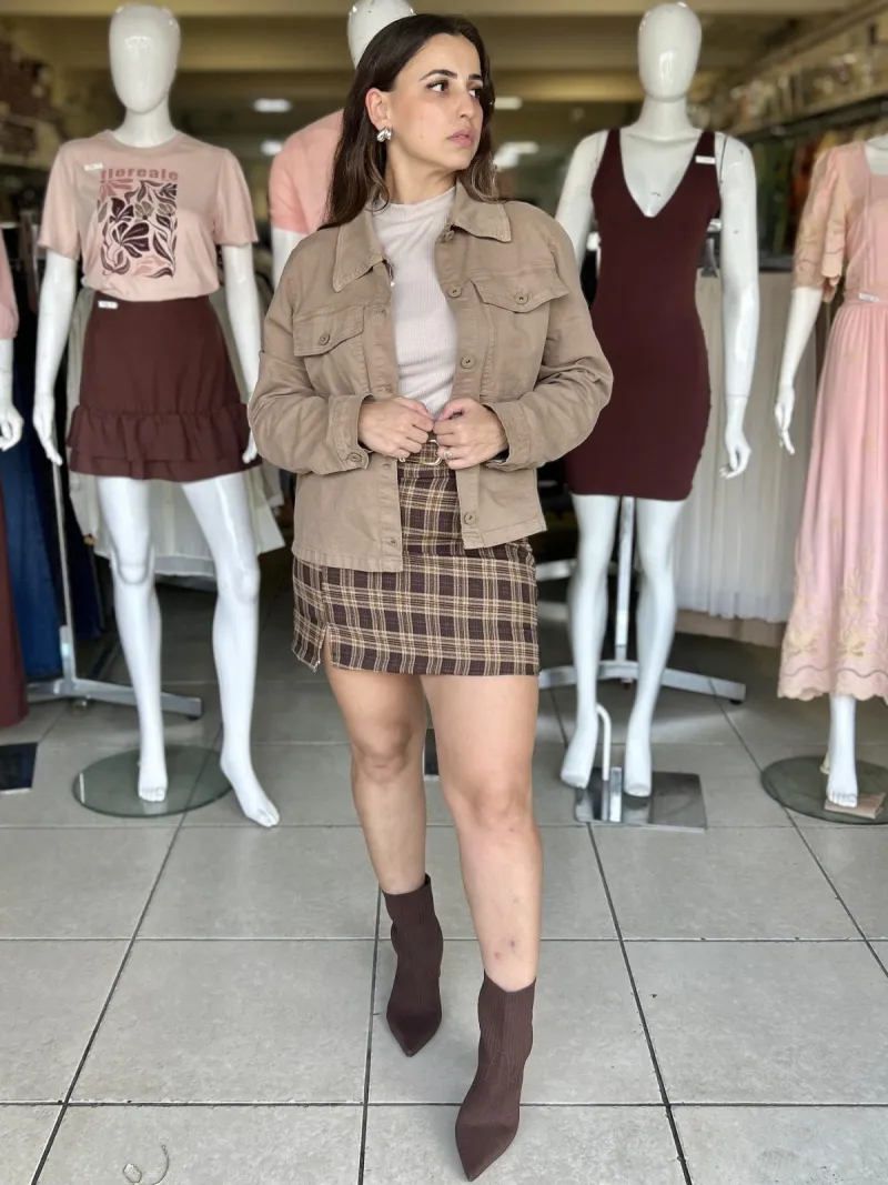 JAQUETA FEMININO ADULTO PLUS