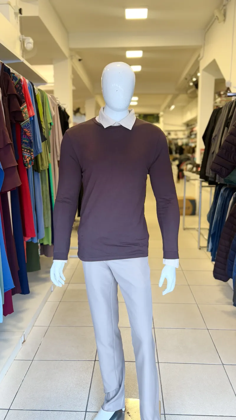 CAMISETA MASCULINO ADULTO MANGA LONGA