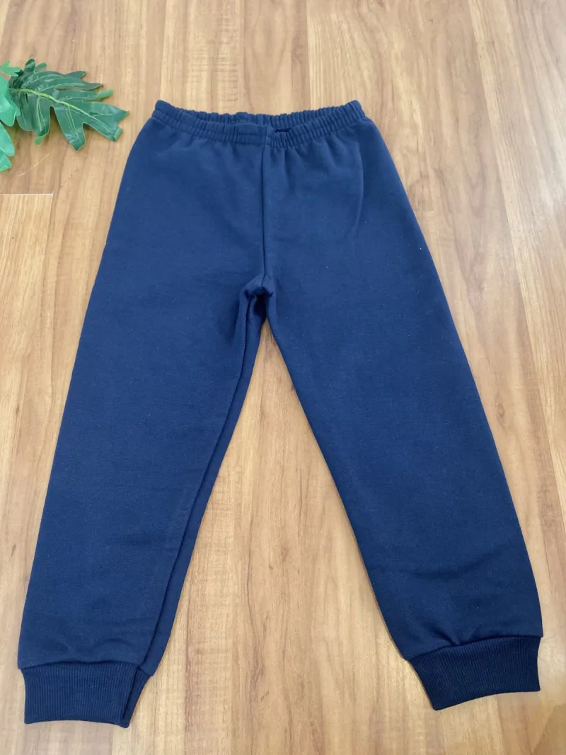 CALÇA UNISSEX INFANTIL MOLETOM R09