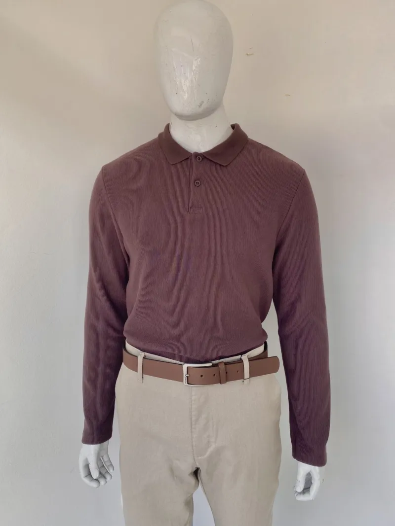 POLO MASCULINO ADULTO MANGA LONGA CNLD