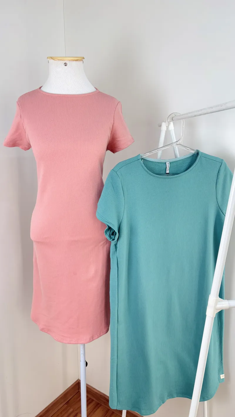 VESTIDO FEMININO SEM MANGA CURTO R123