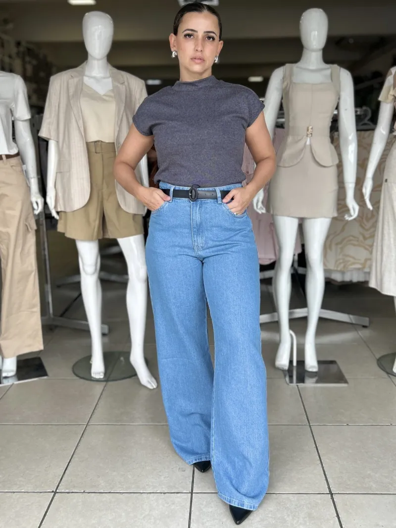 CALÇA FEMININO ADULTO WIDE LEG LEG