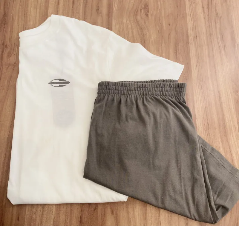PIJAMA MASCULINO ADULTO SEM MANGA+SHORTS