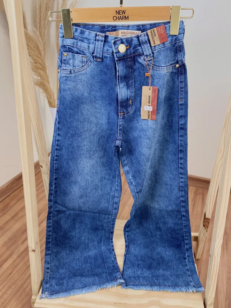 CALÇA FEMININO INFANTIL WIDE LEG