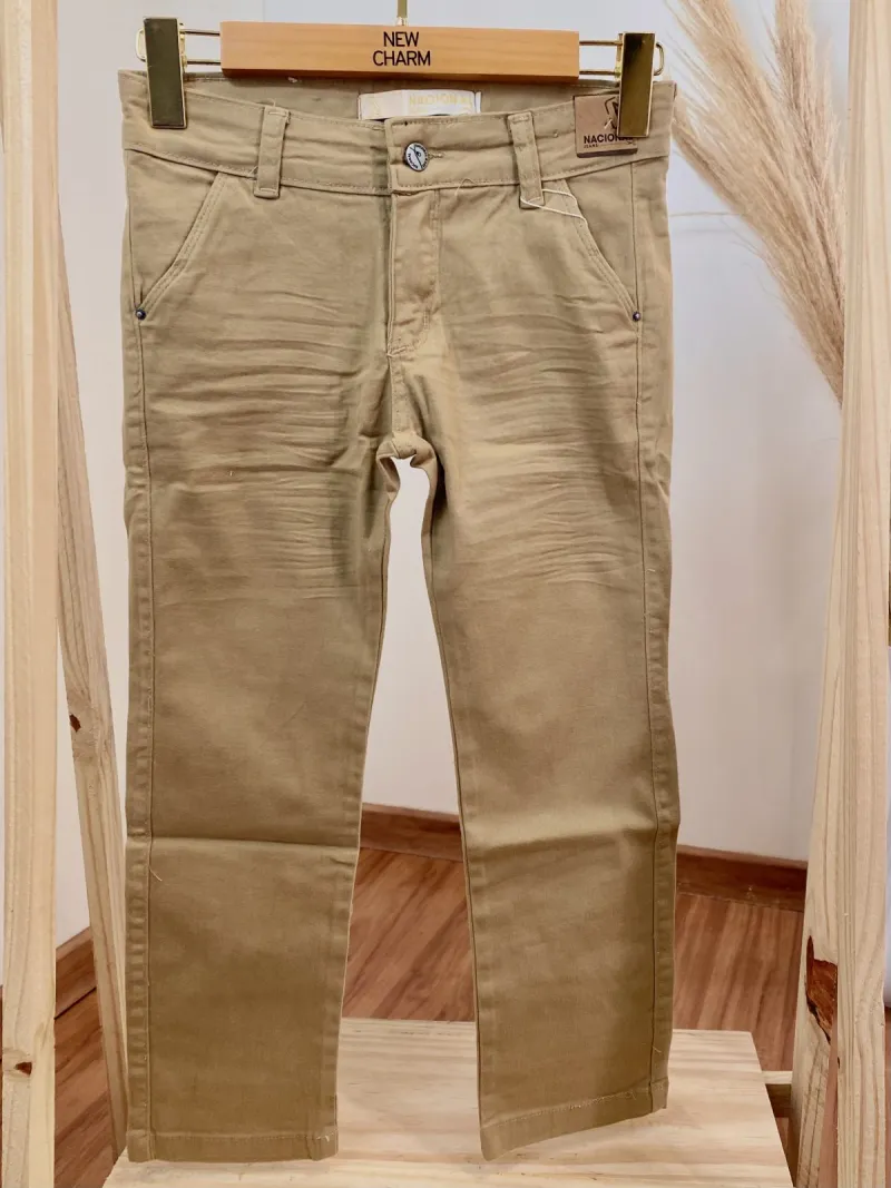 CALÇA MASCULINO INFANTIL SLIM
