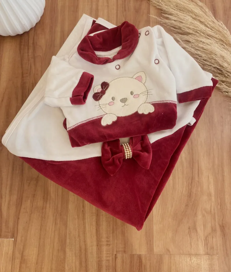 SAIDA MATERNIDADE FEMININO 2PEÇAS
