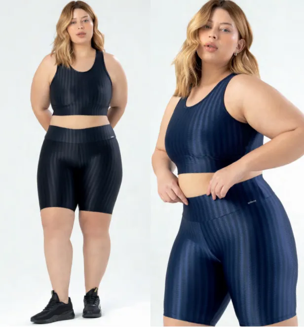 BERMUDA FEMININO ADULTO 3D PLUS