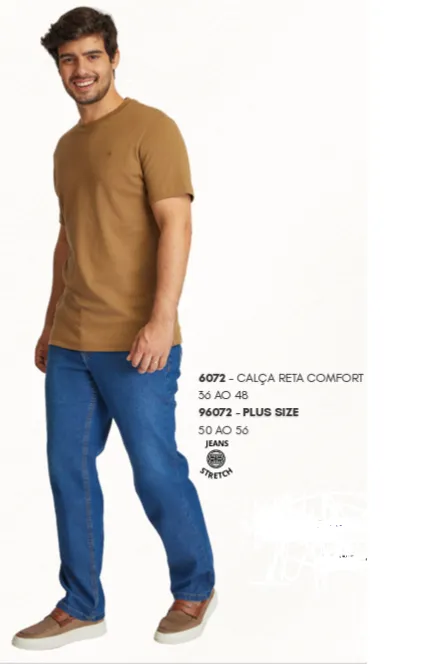 CALÇA MASCULINO RETA R12