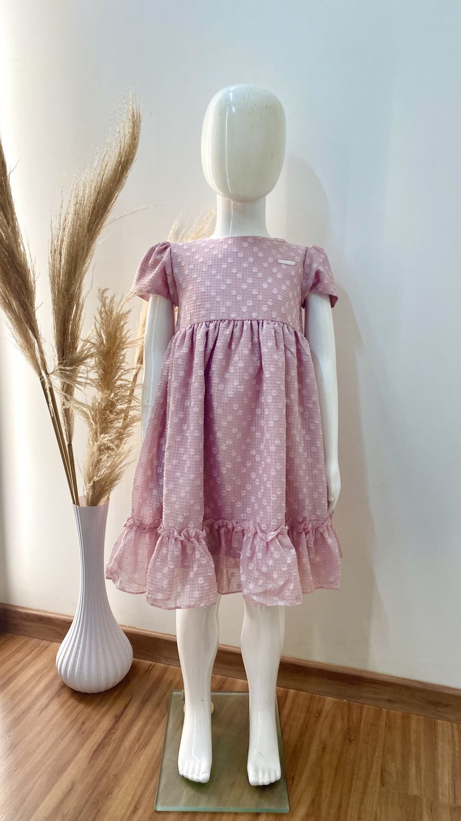 VESTIDO FEM INF MM CRT