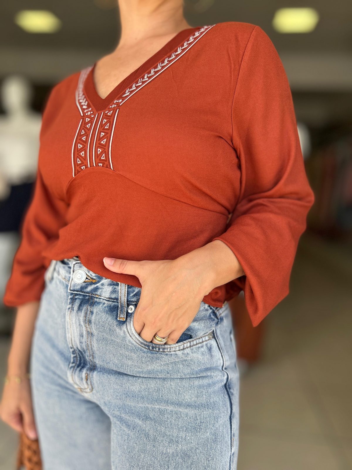 BLUSA BATA FEM ADT ML