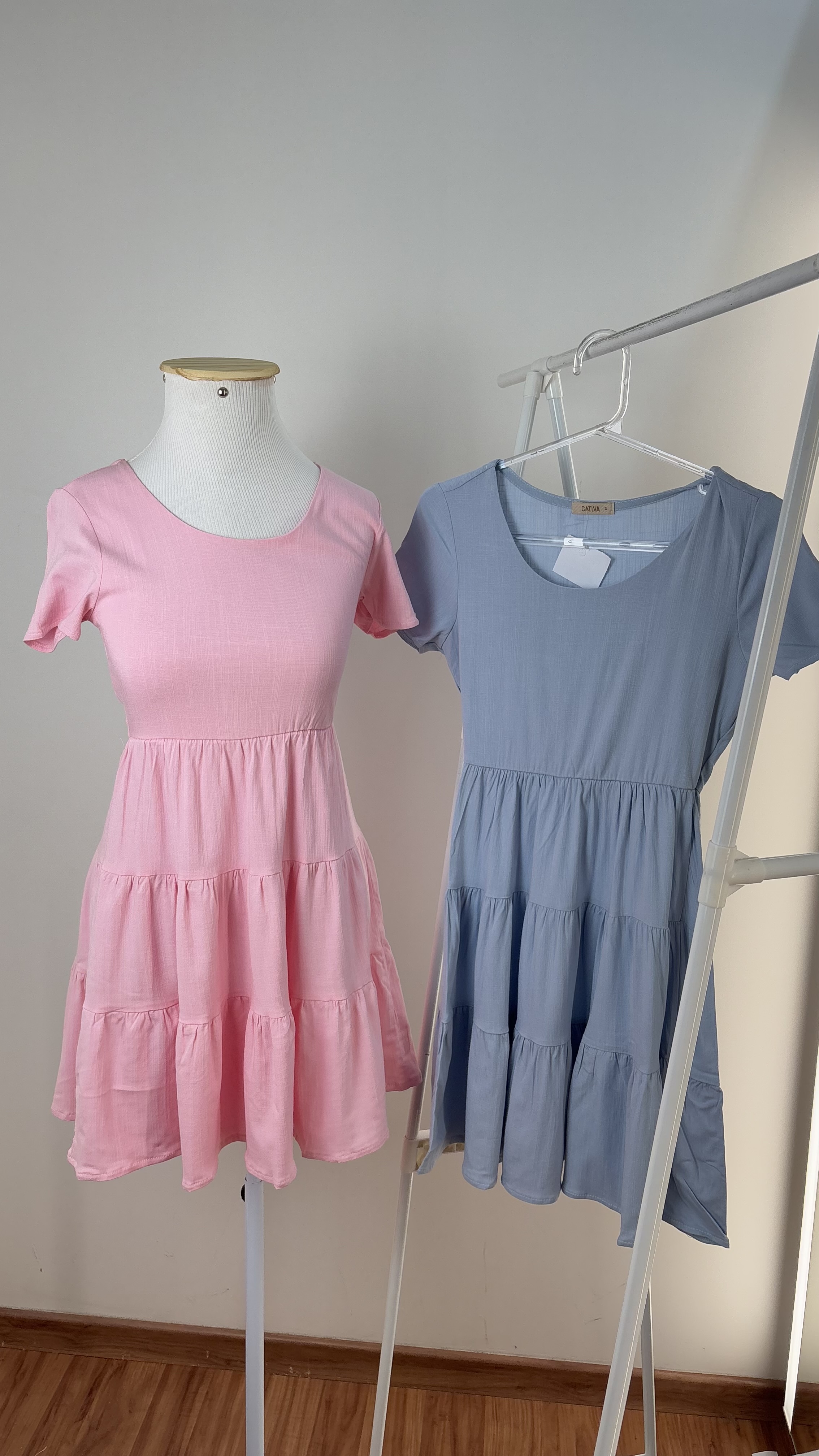 VESTIDO FEM INF MM CRT