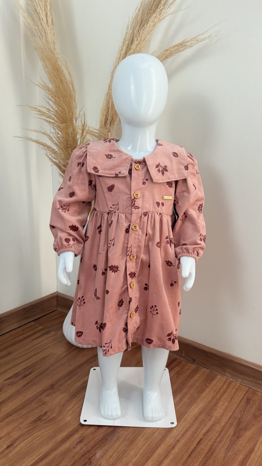 VESTIDO FEM INF ML CRT