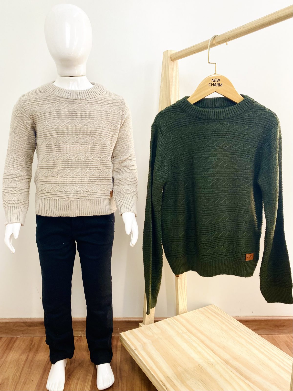SUETER MASC INF TRICOT