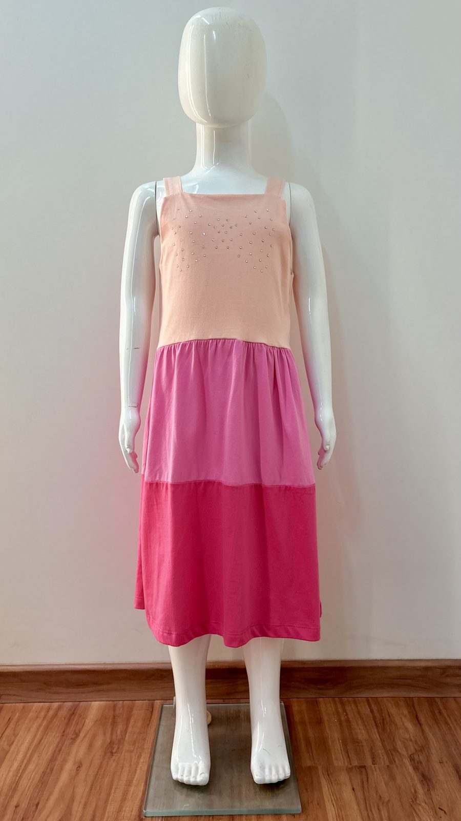 VESTIDO FEM INF C/ALÇ R135