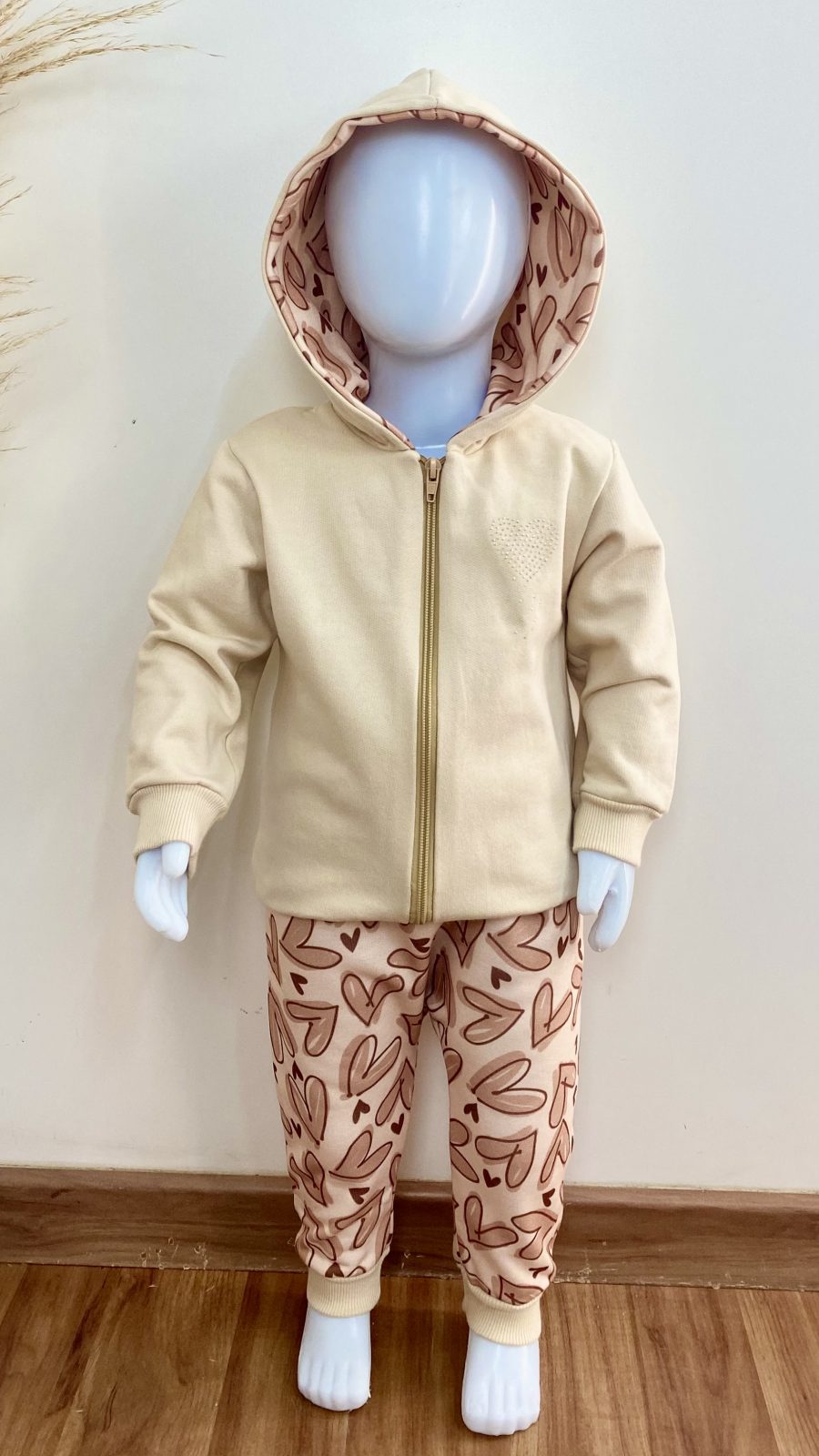 CONJ FEM INF JAQUETA+CLÇ
