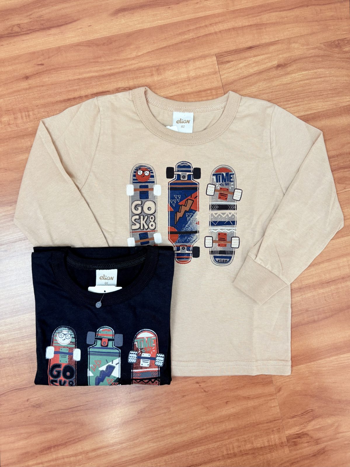 CAMISETA MASC INF ML R120