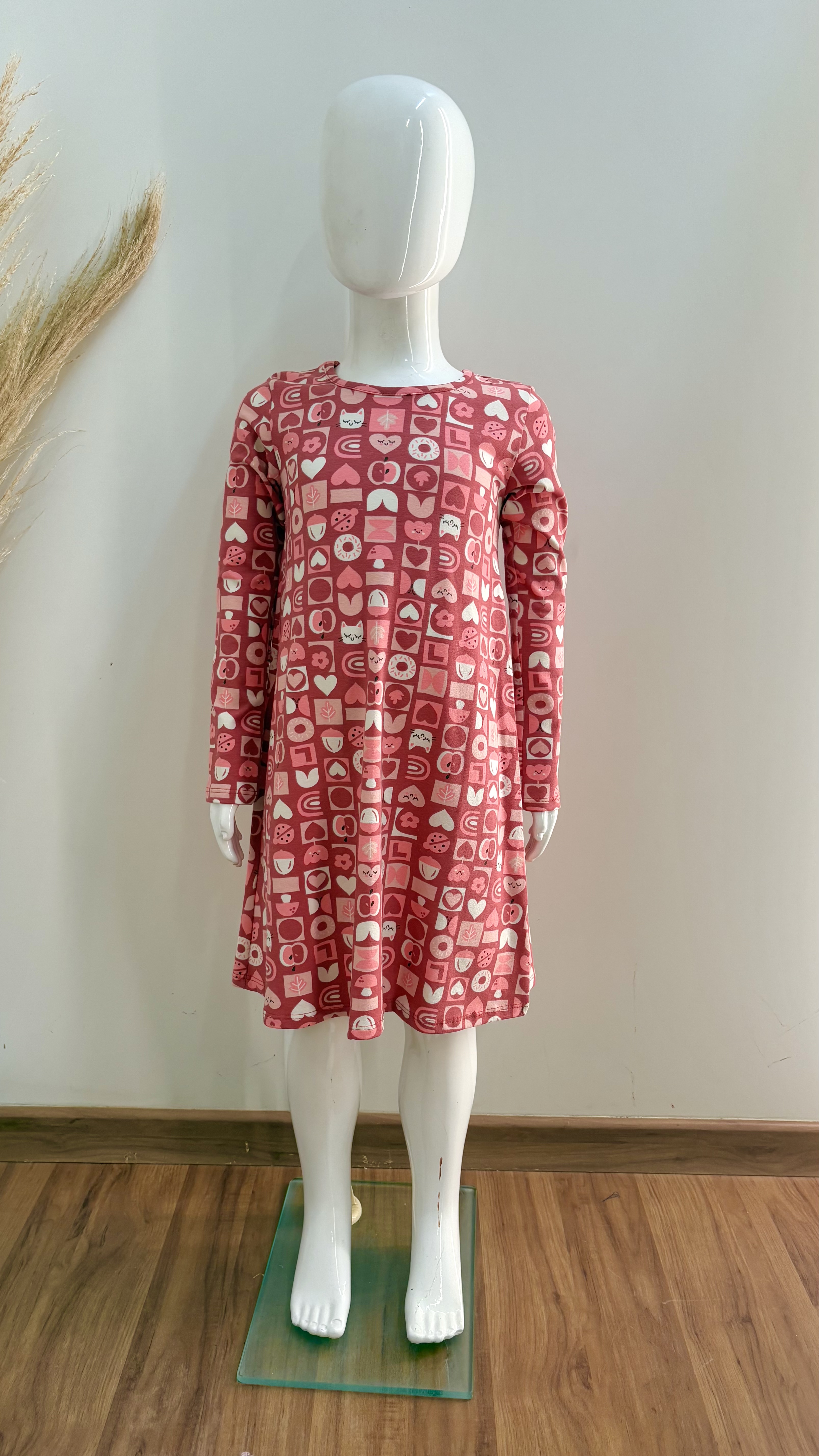 VESTIDO FEM INF ML R120