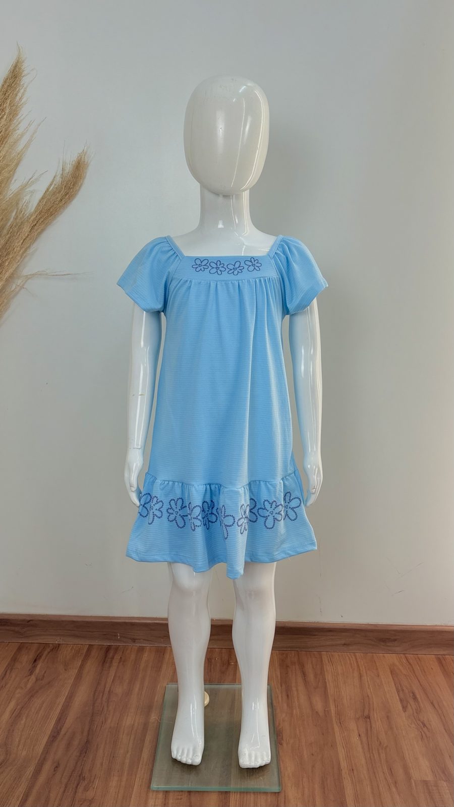 VESTIDO FEM INF MM CRT
