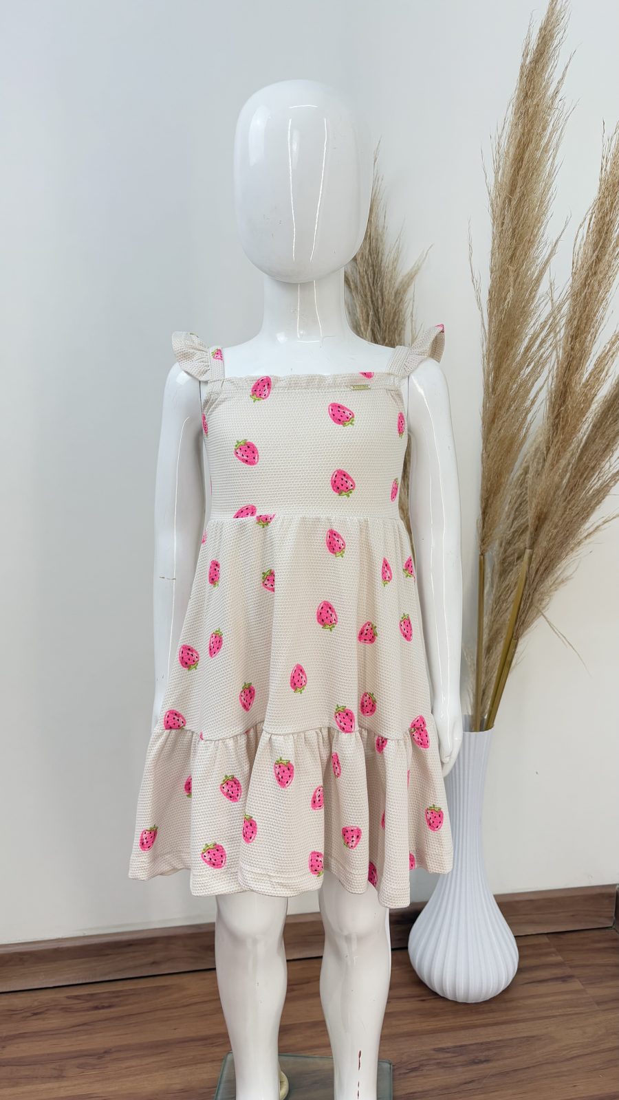 VESTIDO FEM INF C/ALÇ R39
