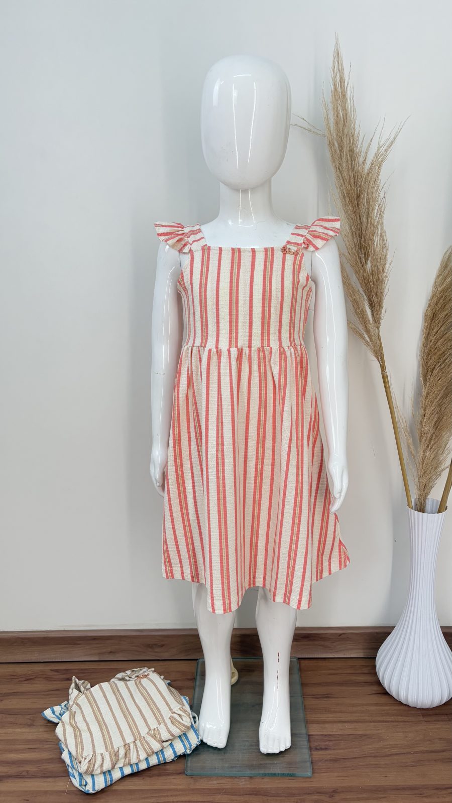 VESTIDO FEM INF C/ALÇ