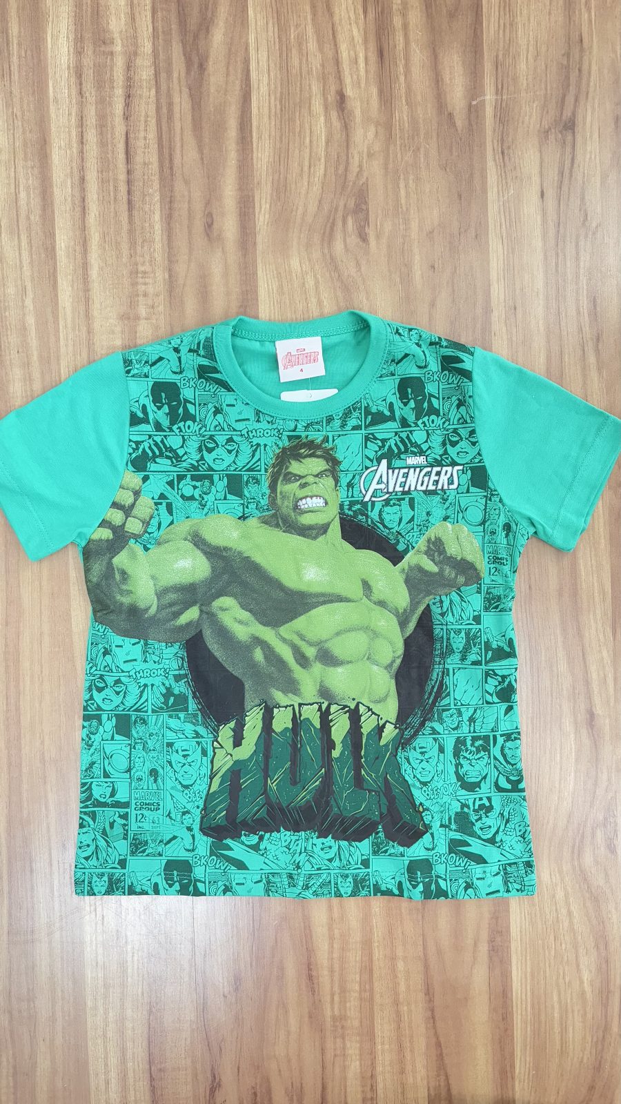 CAMISETA MASC INF MM HULK