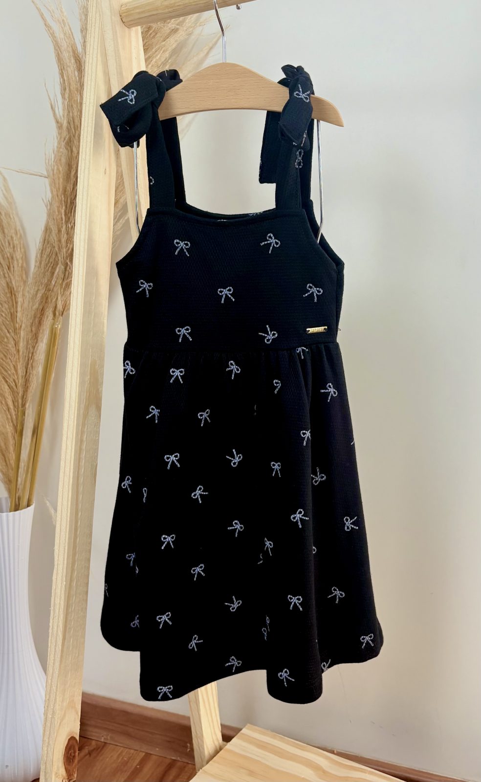 VESTIDO FEM INF C/ALÇ