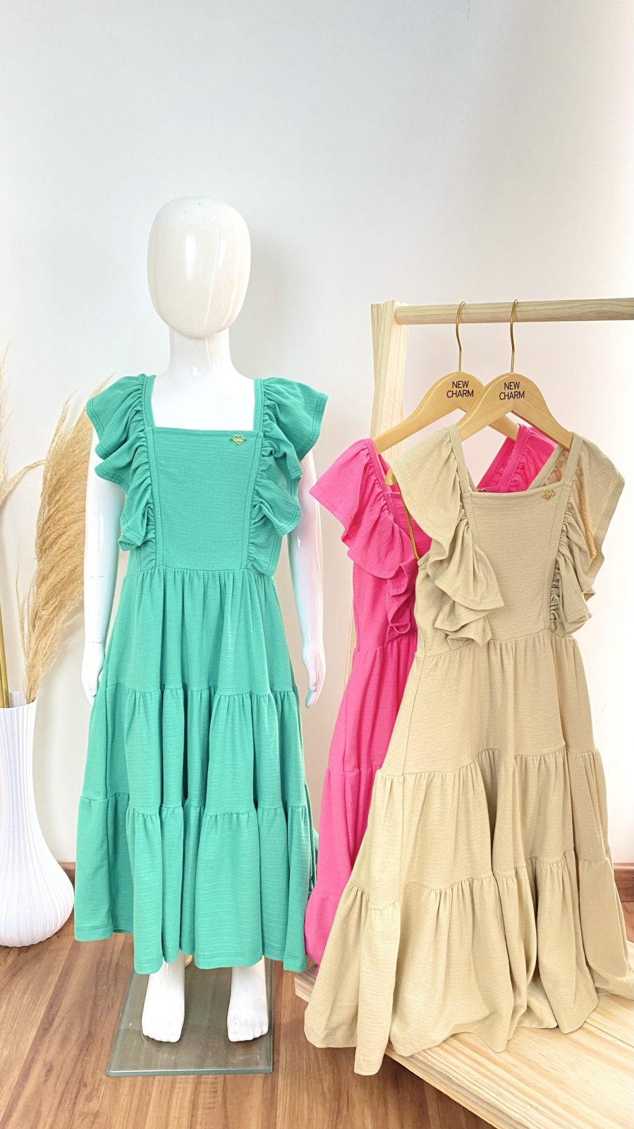 VESTIDO FEM INF SM LG