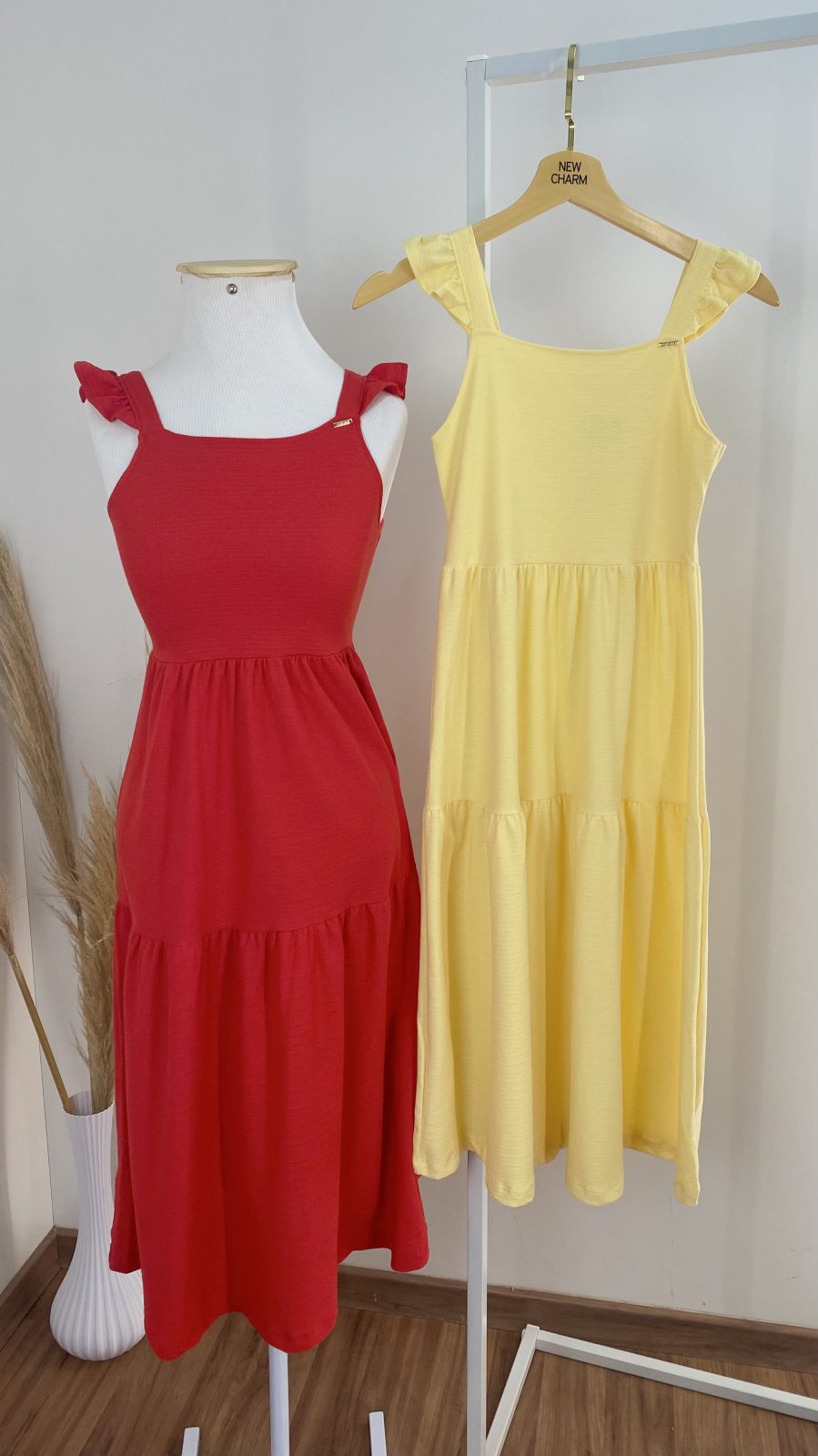 VESTIDO FEM INF C/ALÇ