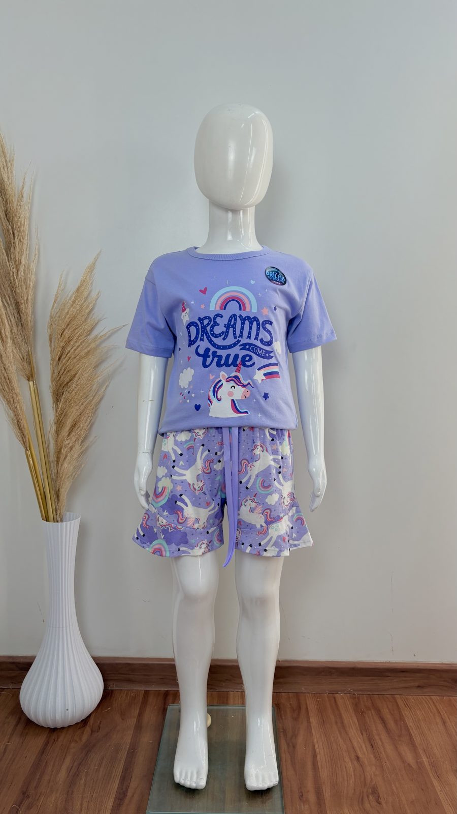 PIJAMA FEM INF MM+SHRT