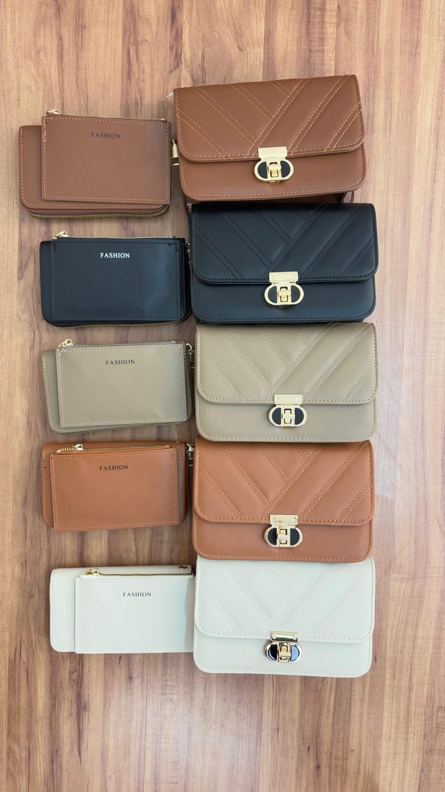 KIT BOLSA FEM C/2 CARTEIRA