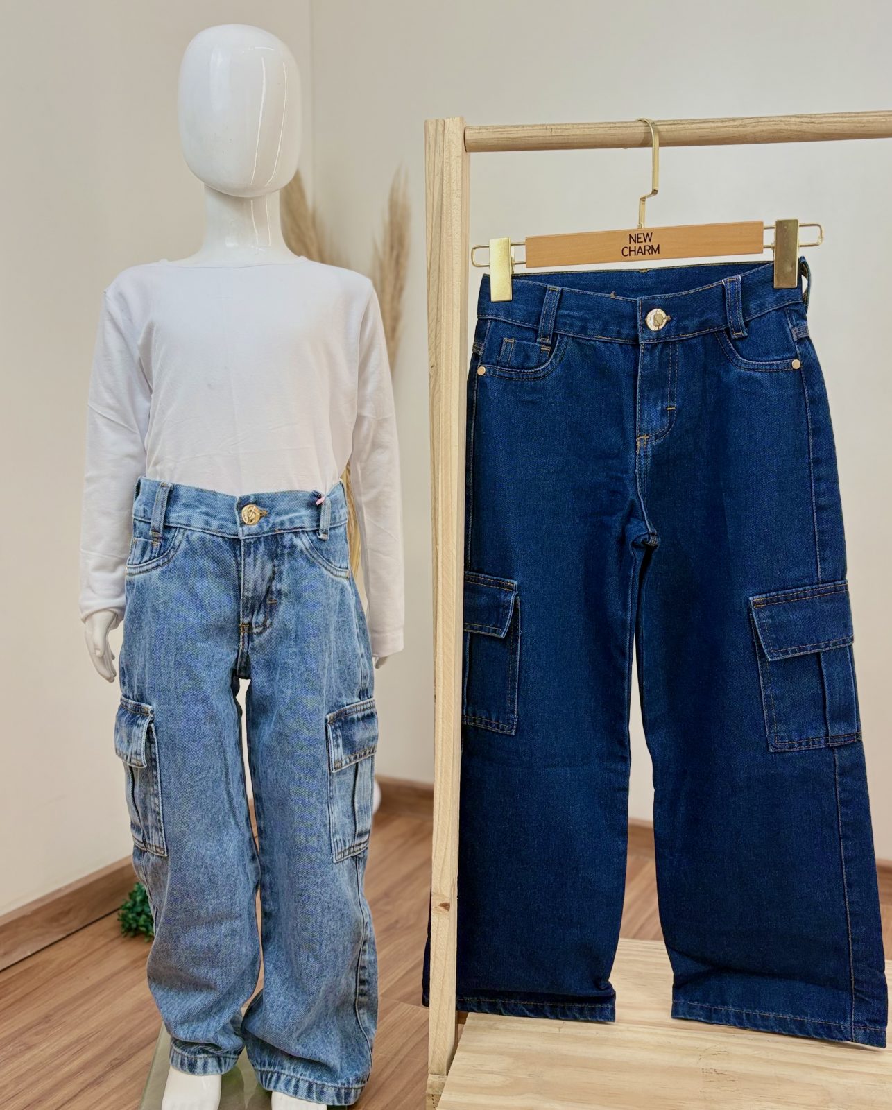 CALÇA FEM INF WID CRG