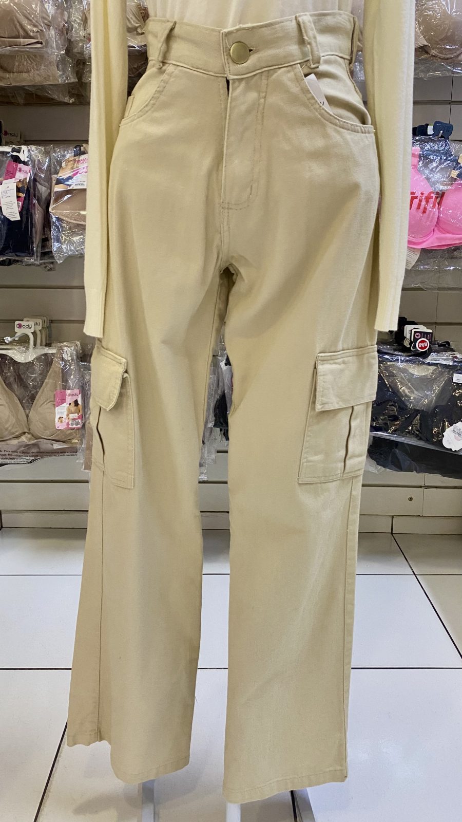CALÇA FEM WIDE LEG CRG R74