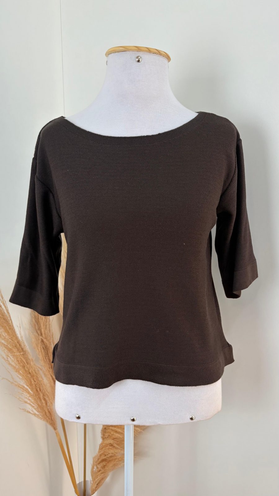 BLUSA FEM 3/4 TRICOT R74