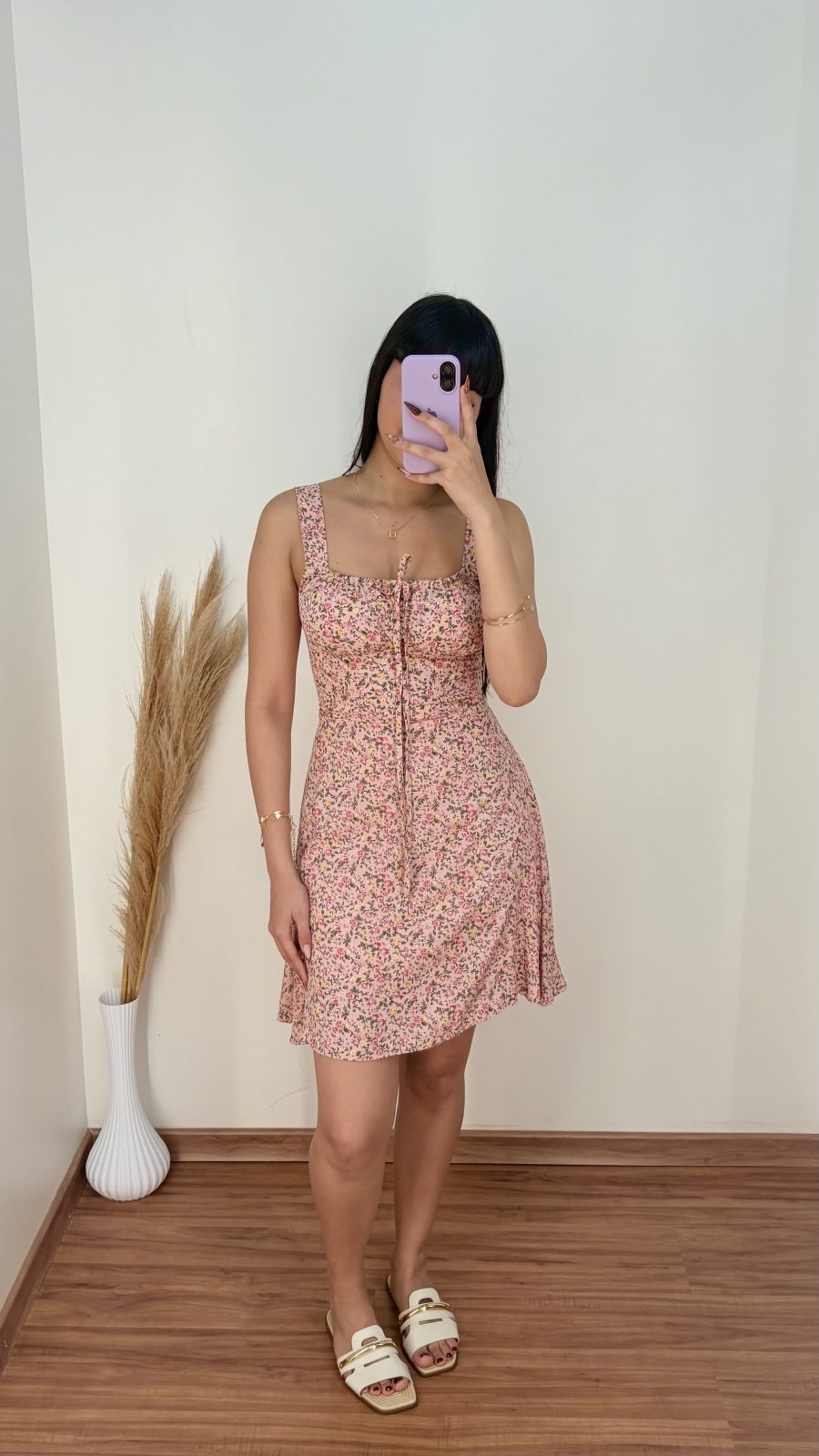 VESTIDO FEM C/ALÇ CRT