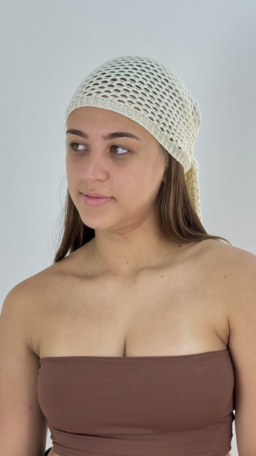 BANDANA FEM ADT CROCHÊ