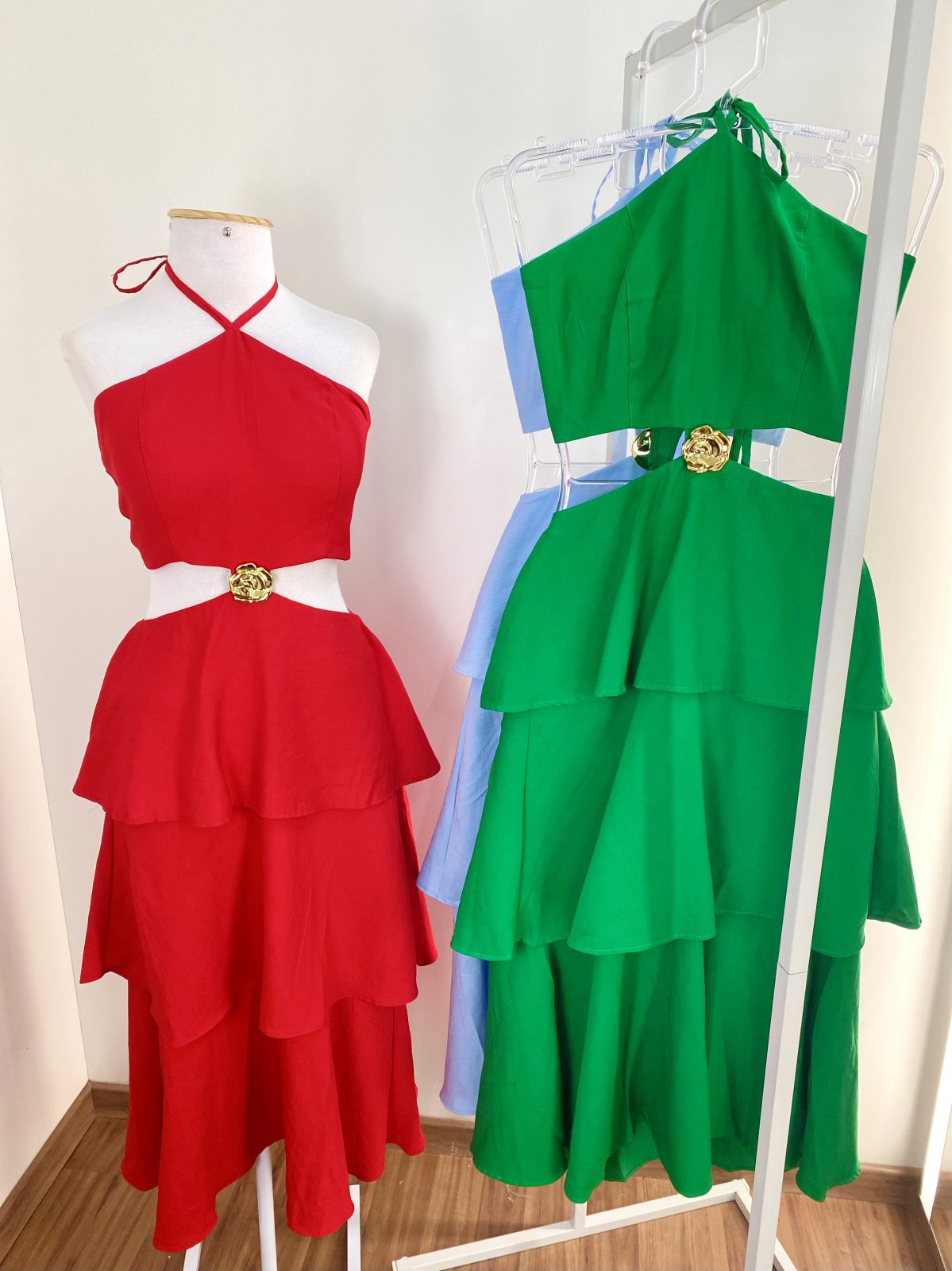 VESTIDO FEM ADT C/ALÇ MID