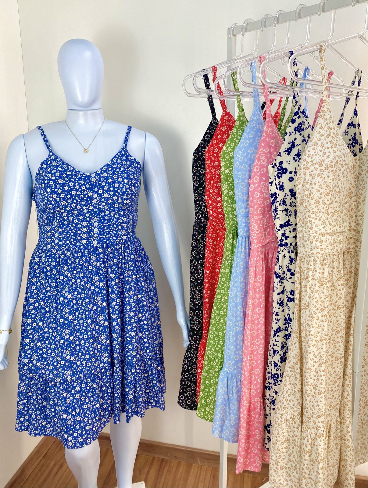VESTIDO FEM ADT C/ALÇ CRT