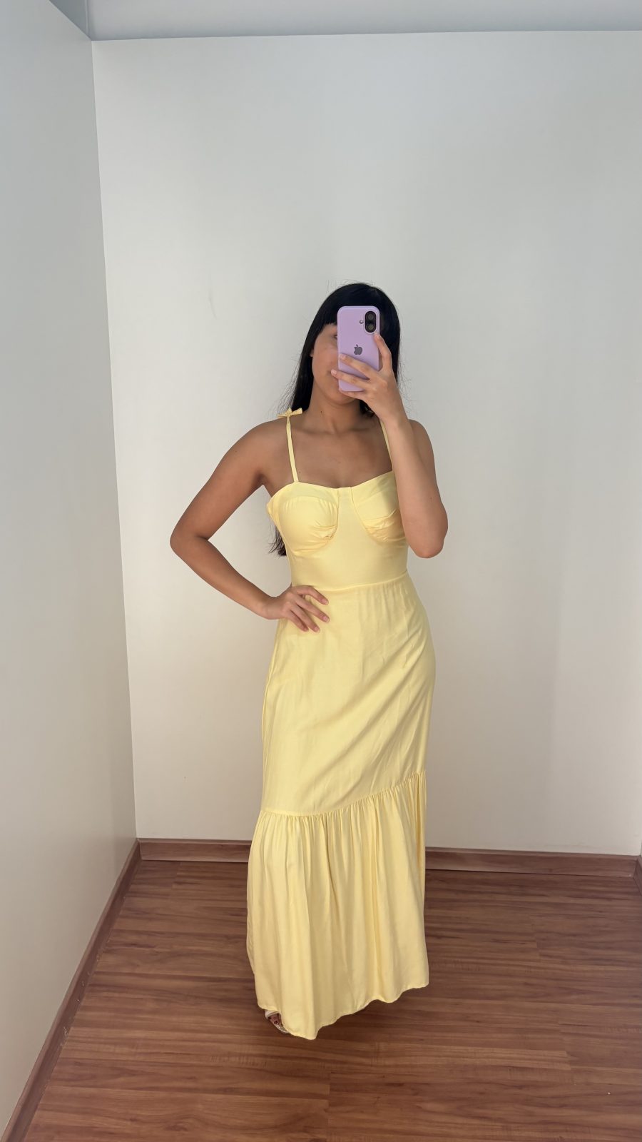 VESTIDO FEM ADT C/ALÇ MID