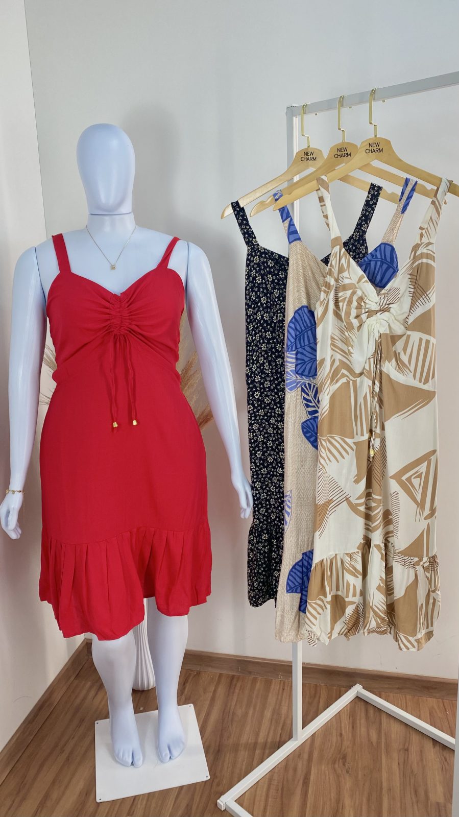 VESTIDO FEM ADT C/ALÇ