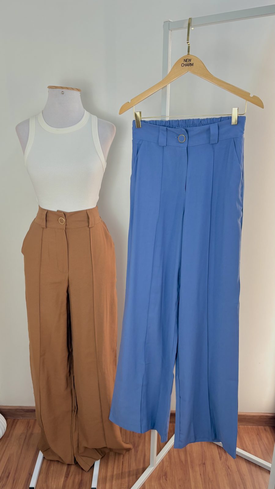 CALÇA FEM ADT PNTL TECIDO