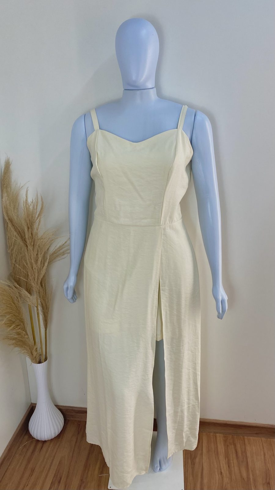 VESTIDO FEM ADT C/ALÇ MID