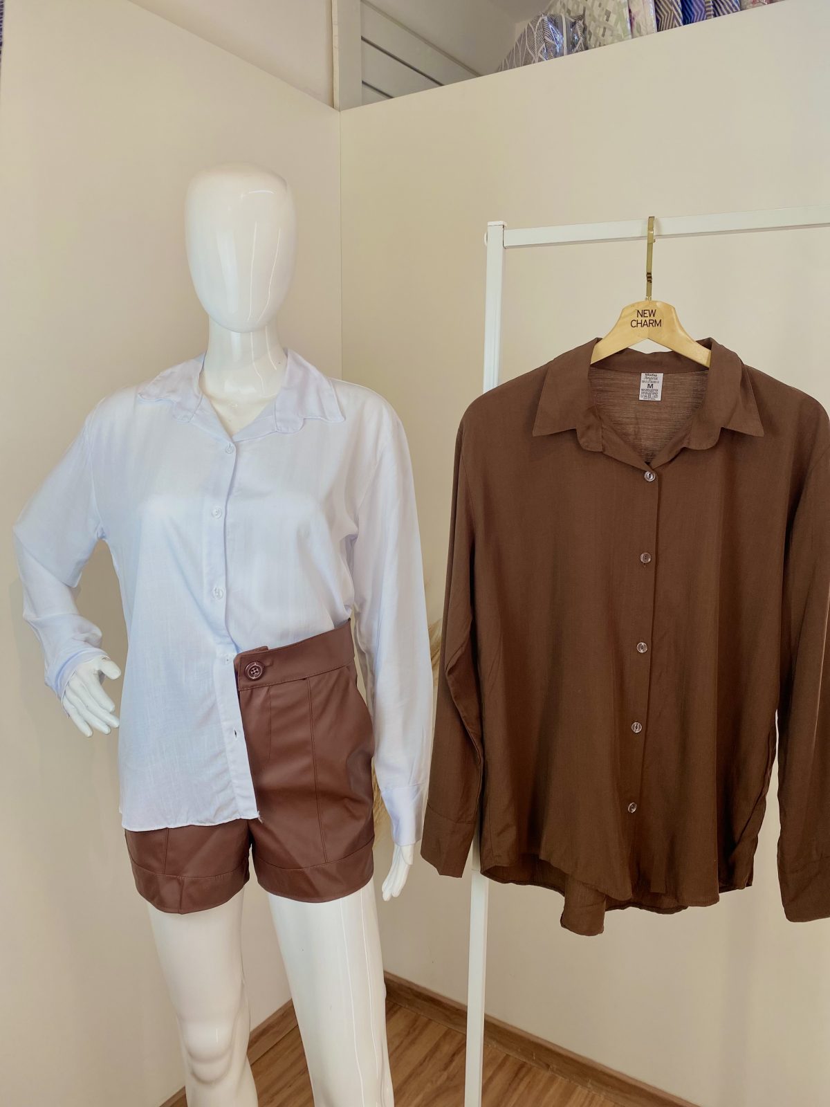 CAMISA FEM ADT ML SLIM