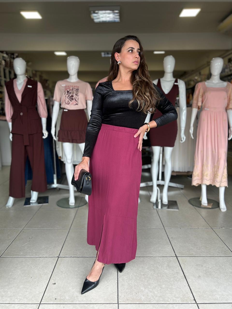 BLUSA FEM ML VELUDO R25