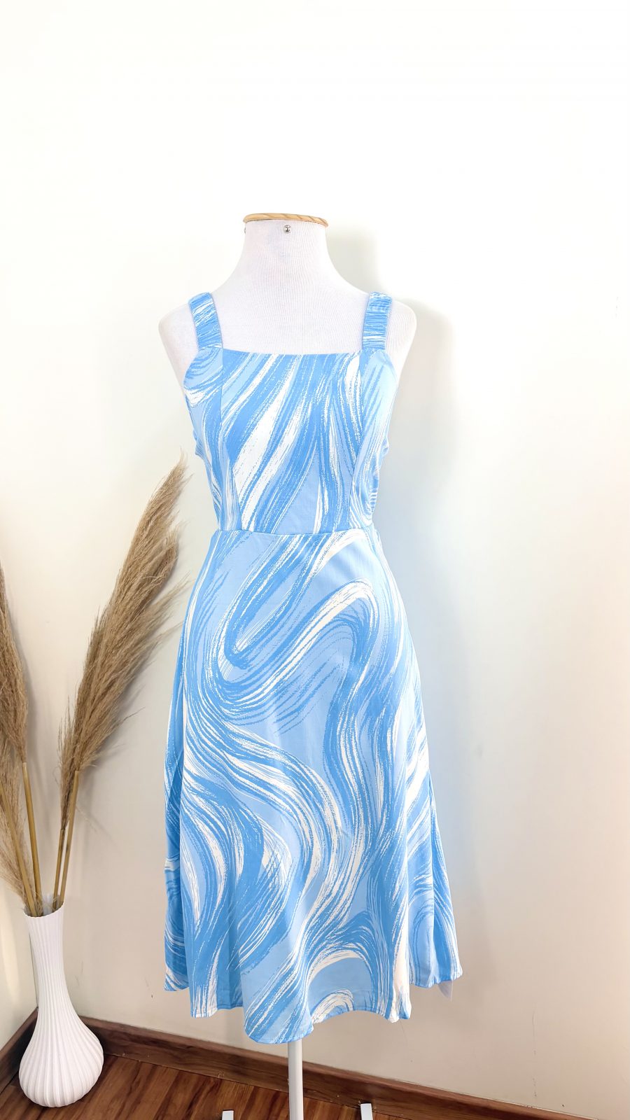 VESTIDO FEM C/ALÇ MID