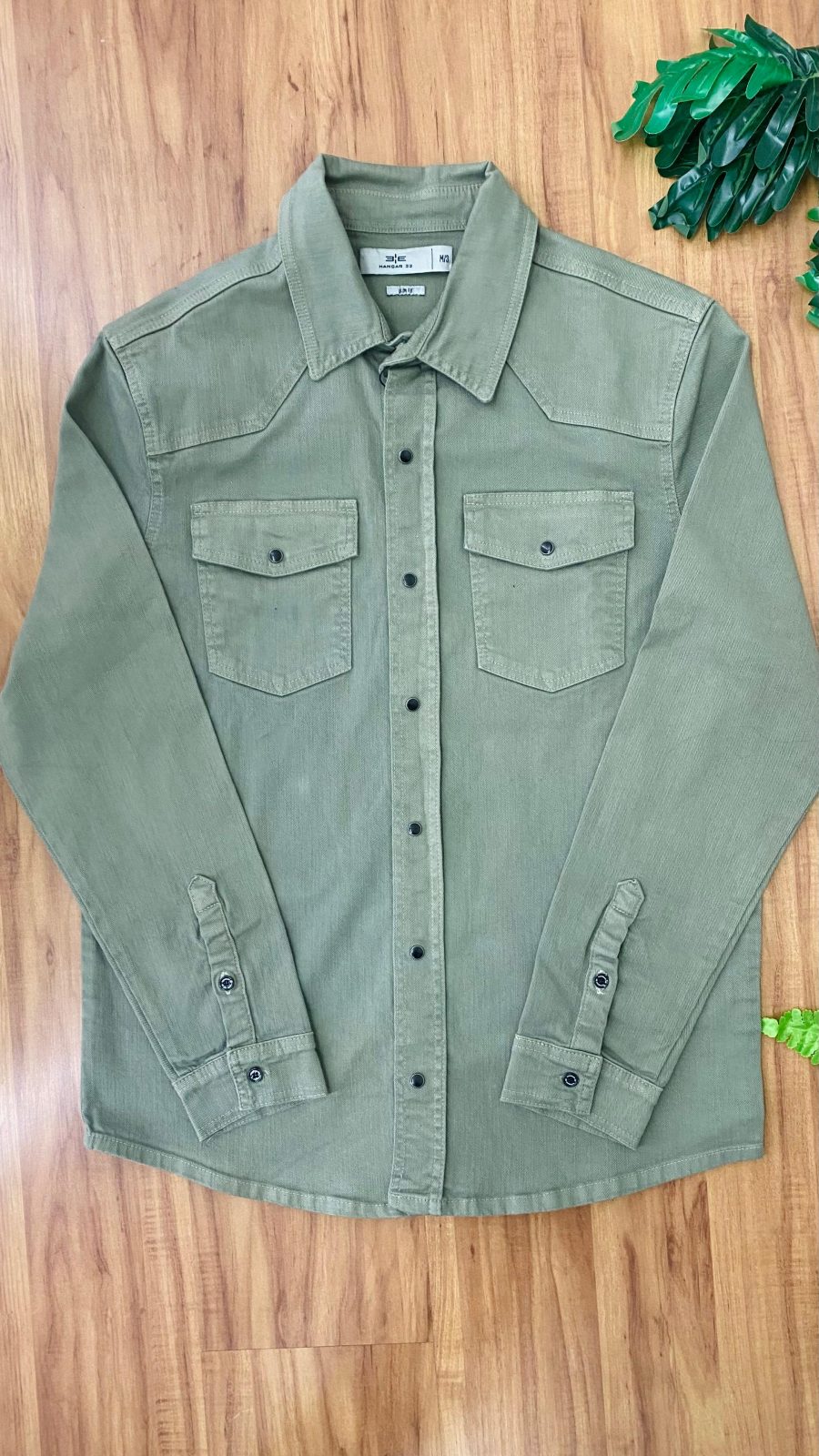 CAMISA MAS ML SARJA/JNS R70
