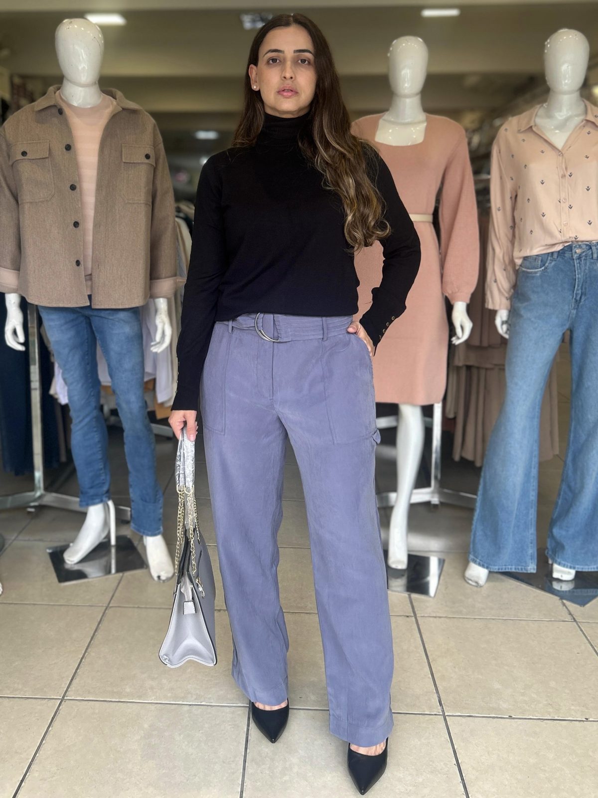 CALÇA FEM ADT RETA