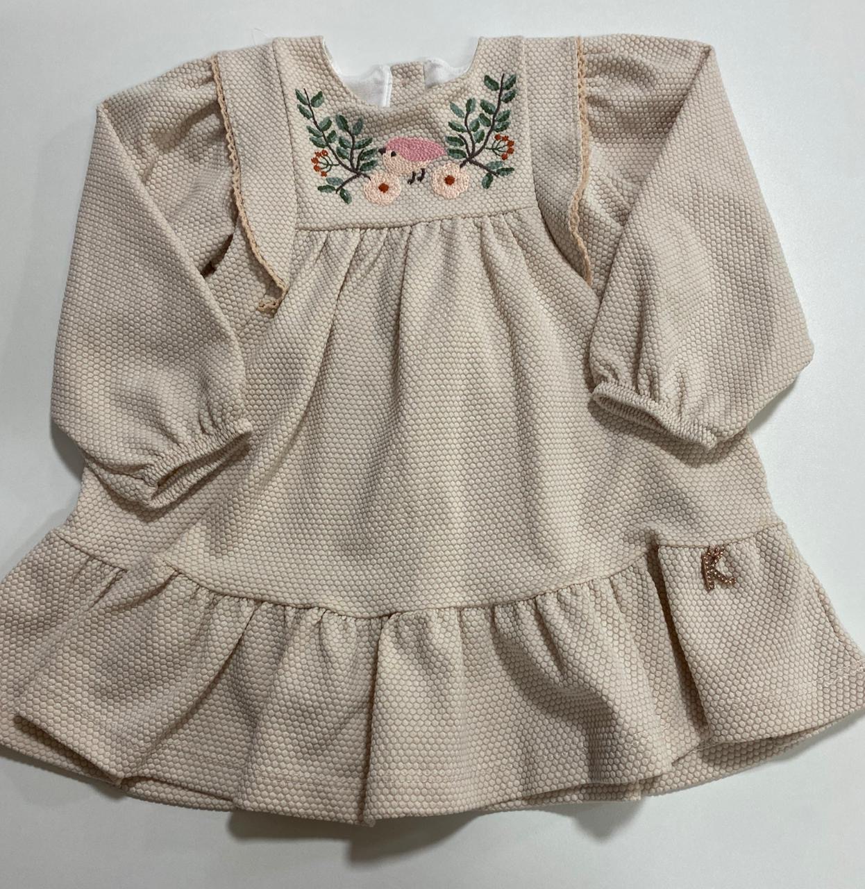 VESTIDO FEM INF ML R48