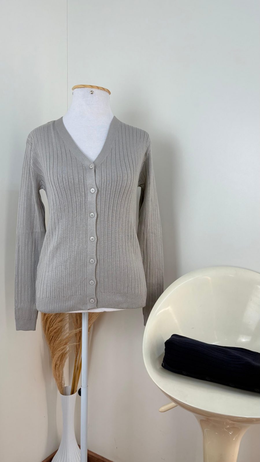 CASACO FEM ABRT TRICOT R50